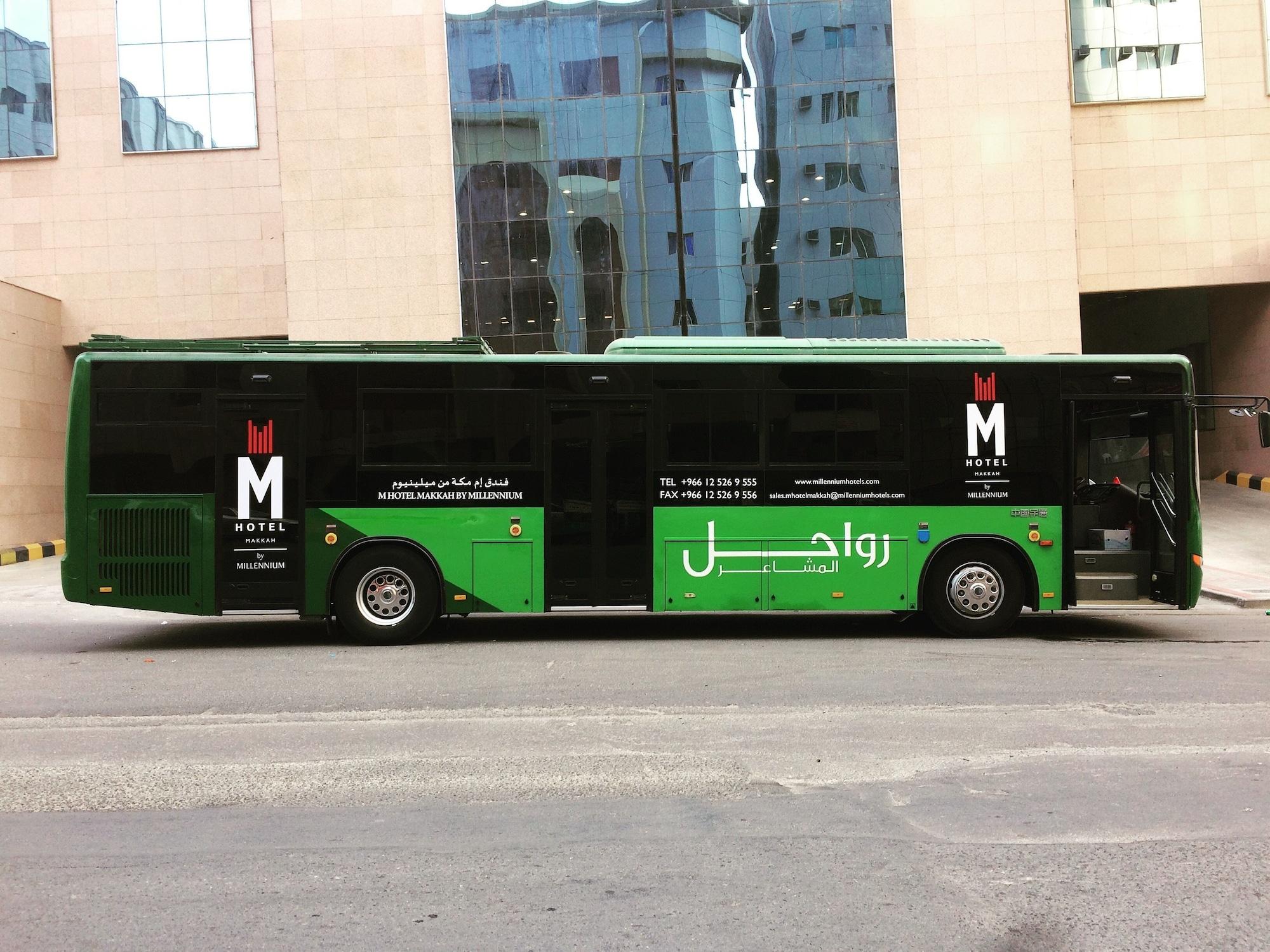 M Hotel Makkah By Millennium Mecca Exterior photo M-Bus